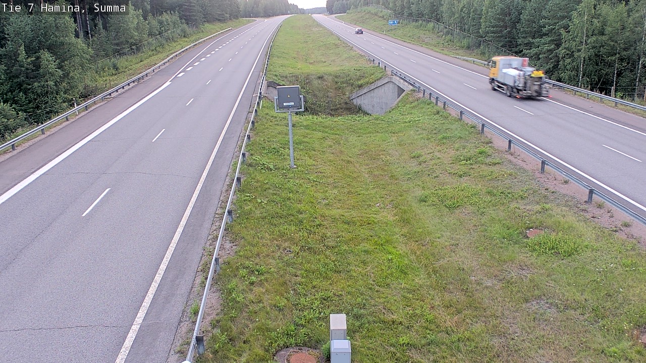Weather Camera Image Tie 7 Hamina, Summa, Hamina, Kymenlaakso