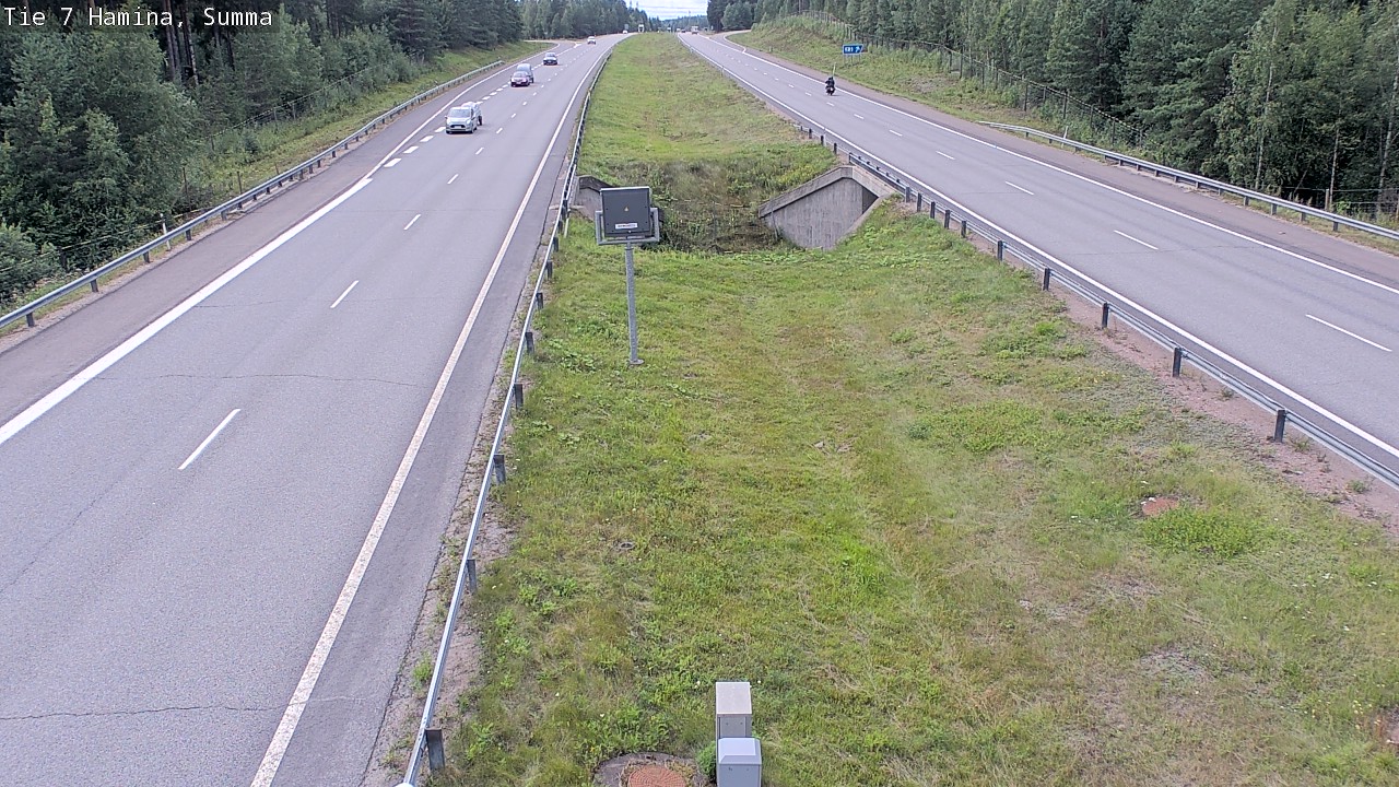 Weather Camera Image Tie 7 Hamina, Summa, Hamina, Kymenlaakso