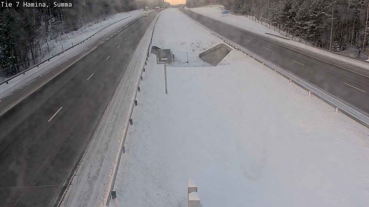 Weather Camera Image Tie 7 Hamina, Summa, Hamina, Kymenlaakso