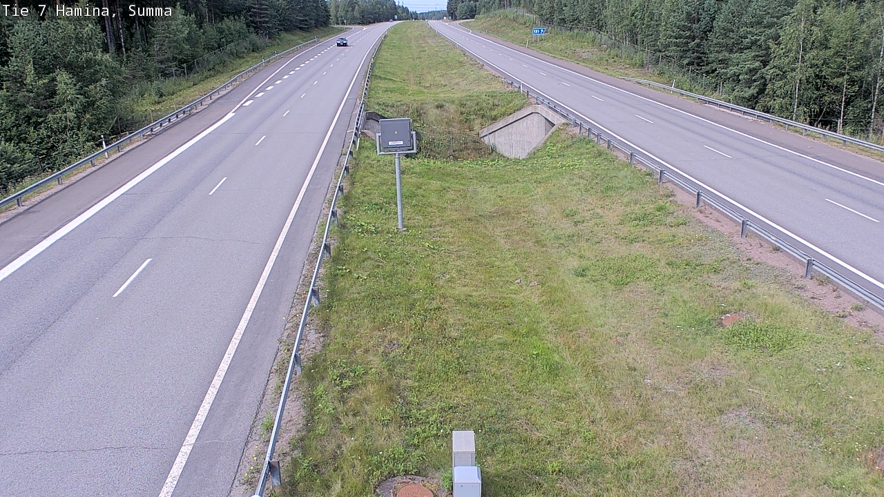 Weather Camera Image Tie 7 Hamina, Summa, Hamina, Kymenlaakso