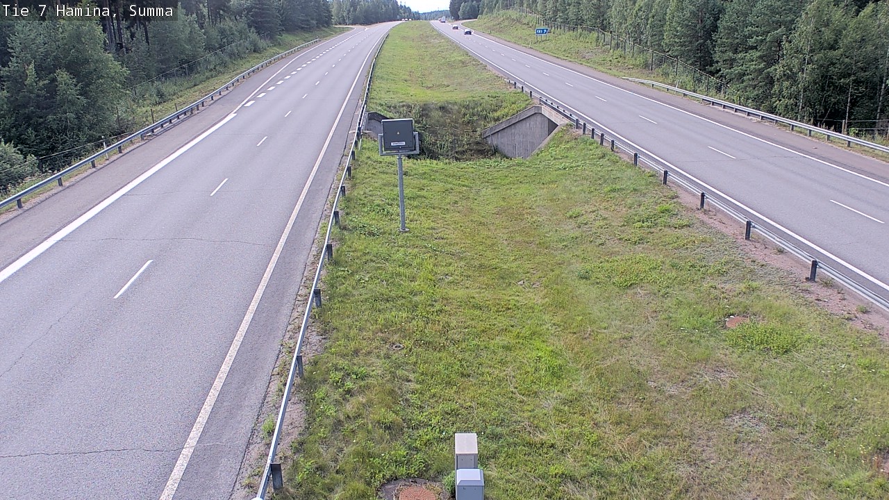 Weather Camera Image Tie 7 Hamina, Summa, Hamina, Kymenlaakso