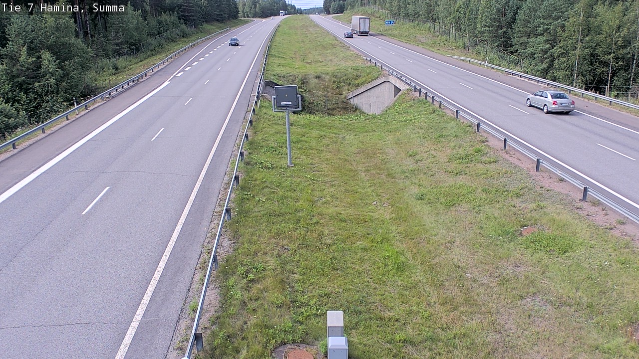 Weather Camera Image Tie 7 Hamina, Summa, Hamina, Kymenlaakso