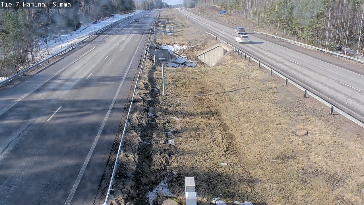 Weather Camera Image Tie 7 Fredrikshamn, Summa, Hamina, Kymenlaakso