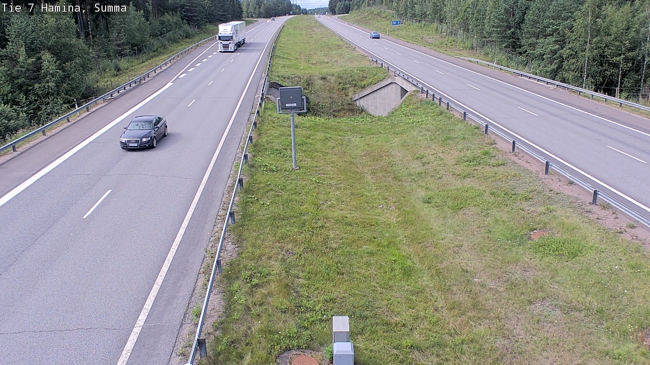 Weather Camera Image Tie 7 Hamina, Summa, Hamina, Kymenlaakso