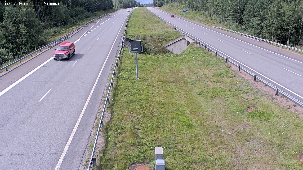 Weather Camera Image Tie 7 Hamina, Summa, Hamina, Kymenlaakso