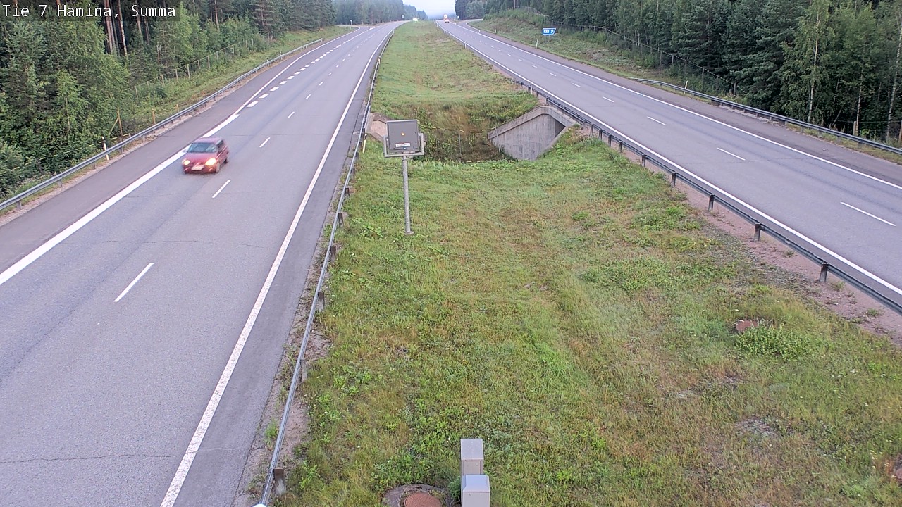Weather Camera Image Tie 7 Hamina, Summa, Hamina, Kymenlaakso