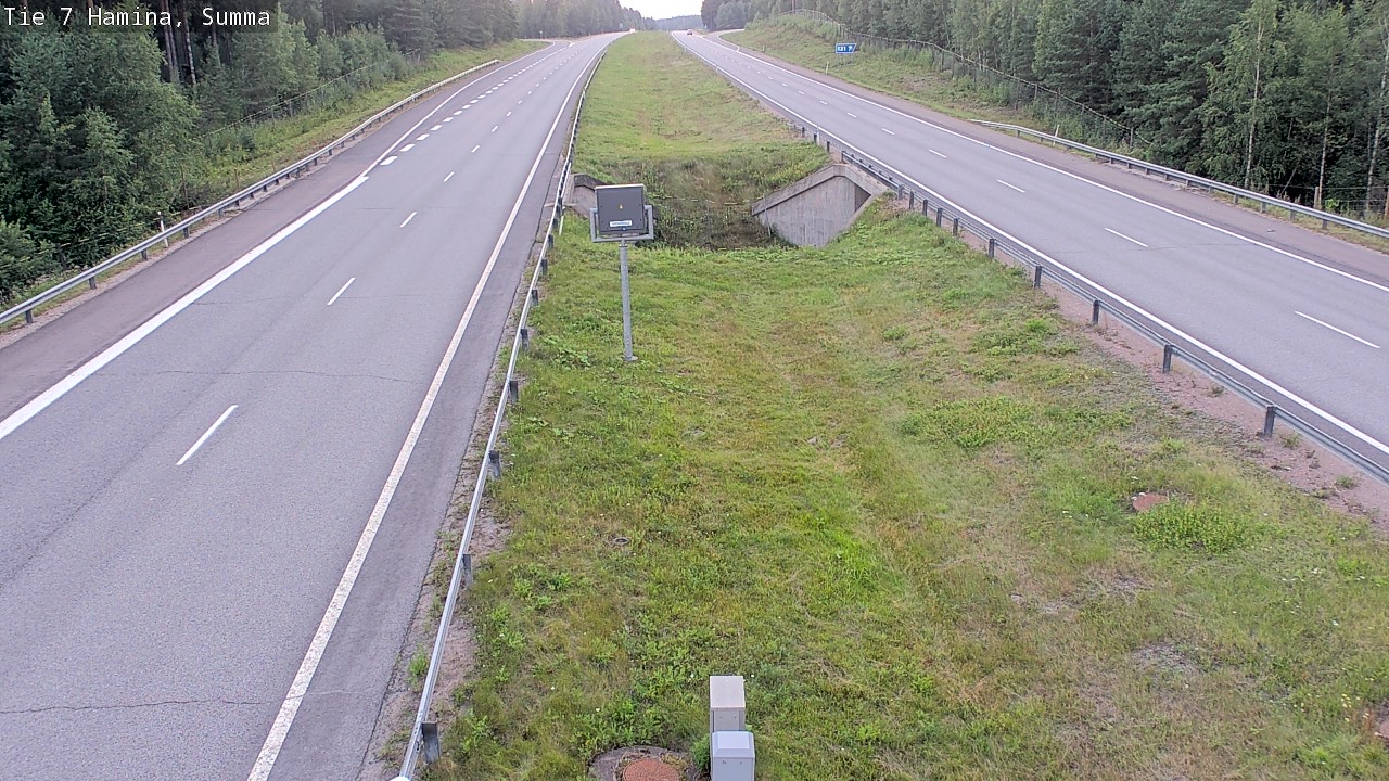 Weather Camera Image Tie 7 Hamina, Summa, Hamina, Kymenlaakso