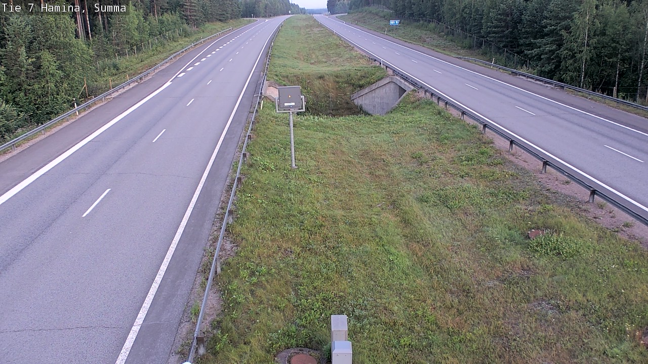 Weather Camera Image Tie 7 Hamina, Summa, Hamina, Kymenlaakso
