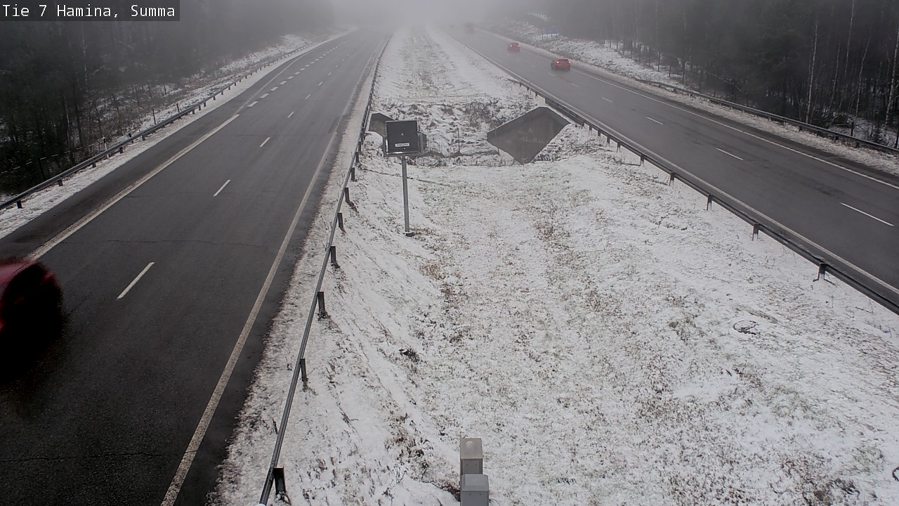 Weather Camera Image Tie 7 Fredrikshamn, Summa, Hamina, Kymenlaakso