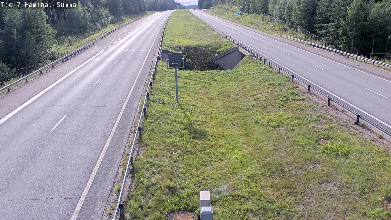 Weather Camera Image Tie 7 Hamina, Summa, Hamina, Kymenlaakso