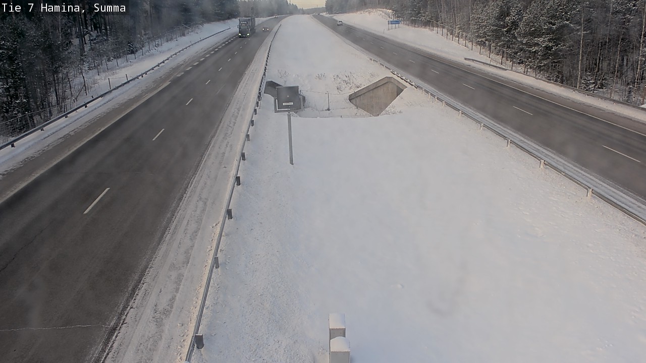 Weather Camera Image Tie 7 Hamina, Summa, Hamina, Kymenlaakso