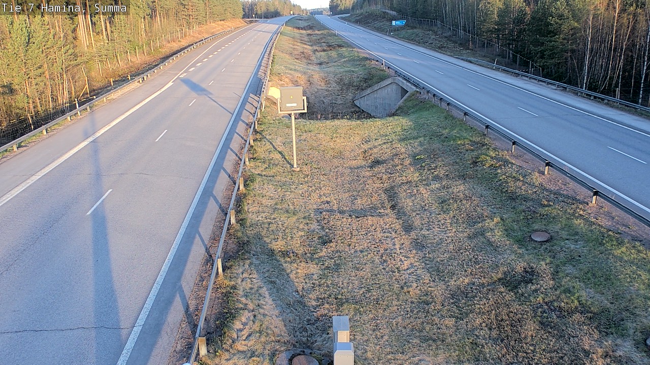 Weather Camera Image Tie 7 Hamina, Summa, Hamina, Kymenlaakso