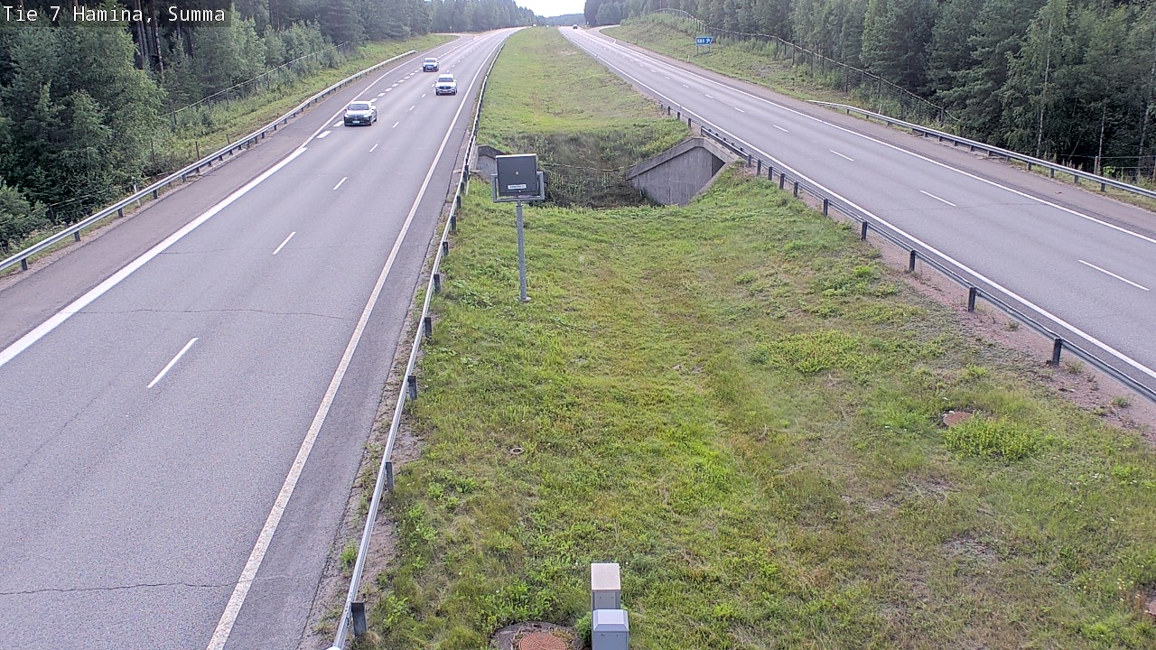 Weather Camera Image Tie 7 Hamina, Summa, Hamina, Kymenlaakso