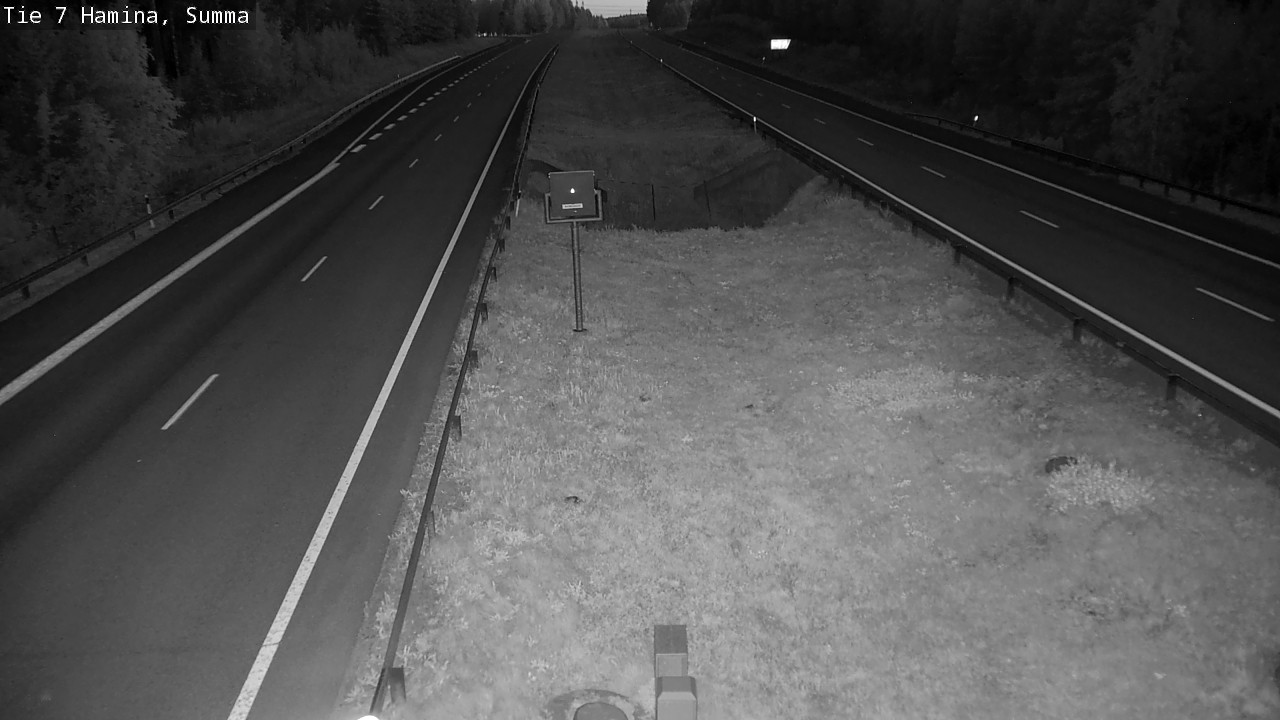 Weather Camera Image Tie 7 Hamina, Summa, Hamina, Kymenlaakso