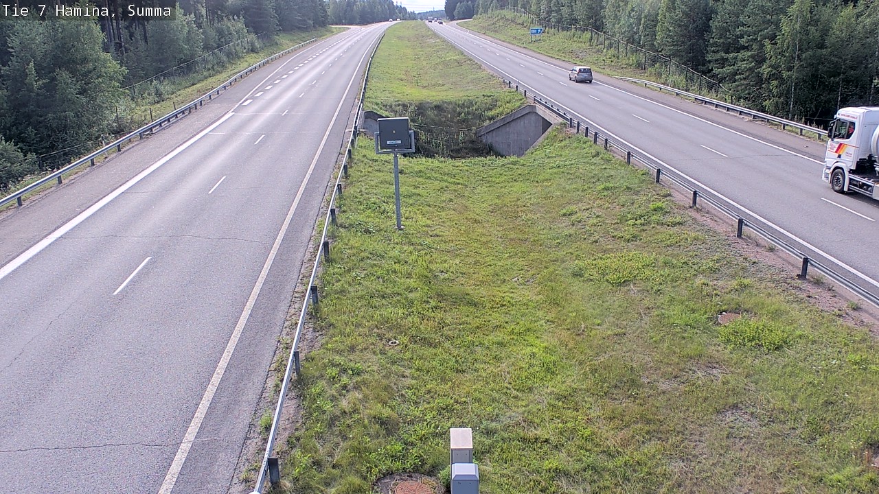 Weather Camera Image Tie 7 Hamina, Summa, Hamina, Kymenlaakso