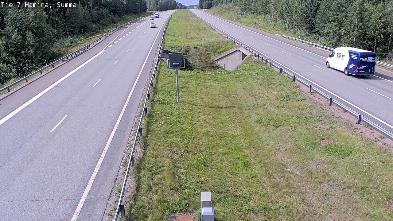 Weather Camera Image Tie 7 Hamina, Summa, Hamina, Kymenlaakso