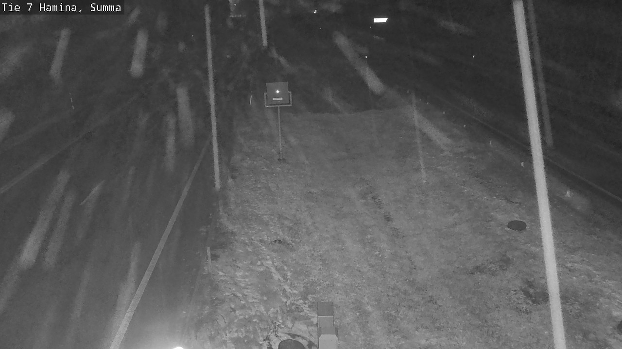 Weather Camera Image Tie 7 Fredrikshamn, Summa, Hamina, Kymenlaakso