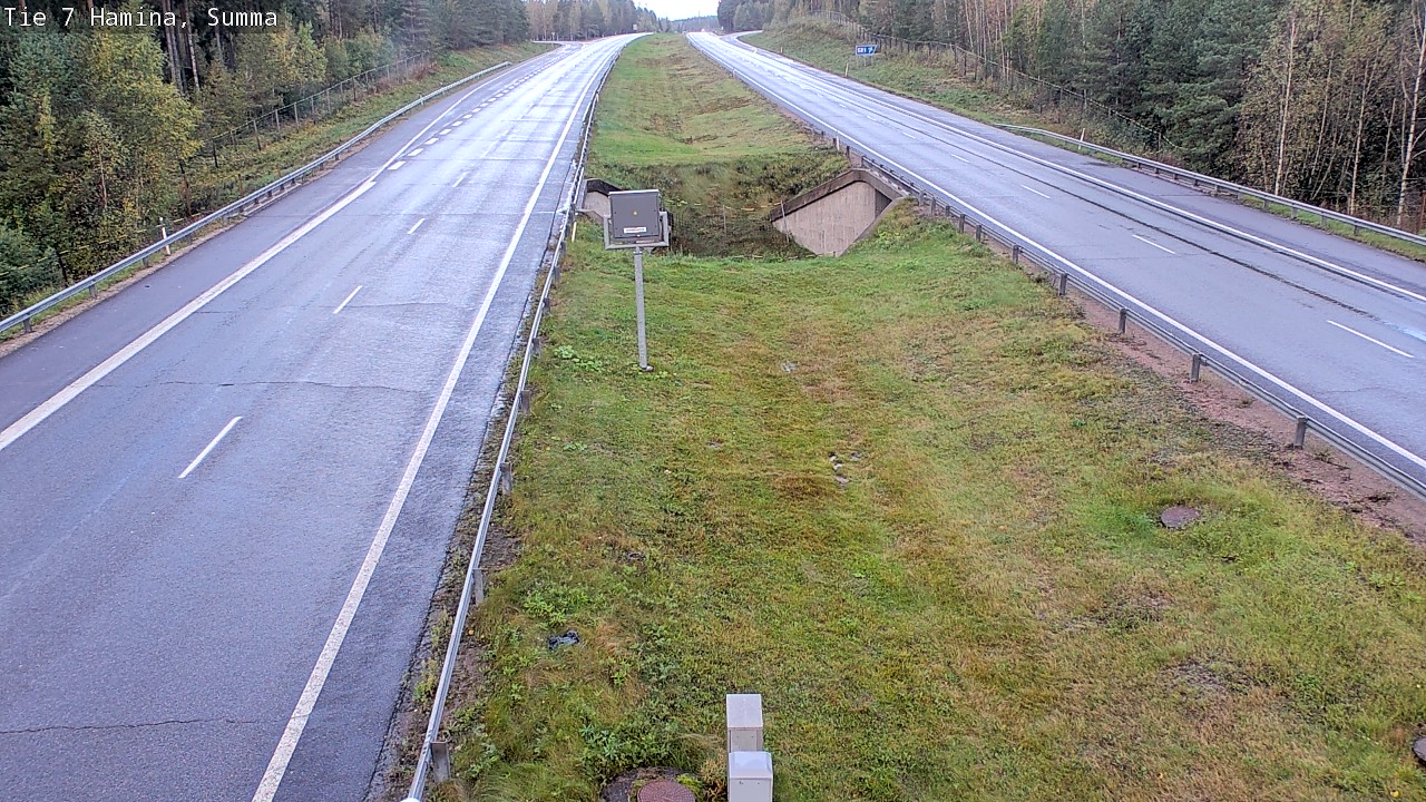 Weather Camera Image Tie 7 Hamina, Summa, Hamina, Kymenlaakso