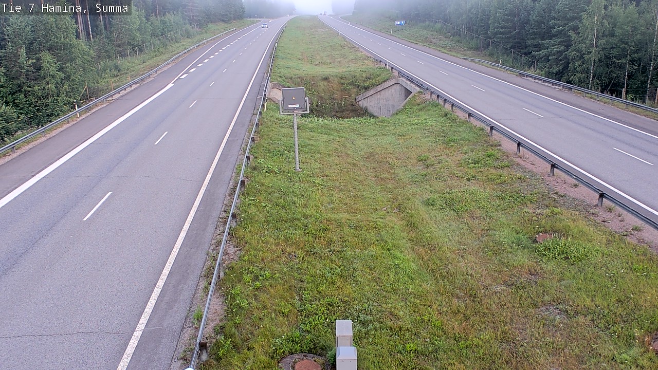 Weather Camera Image Tie 7 Hamina, Summa, Hamina, Kymenlaakso