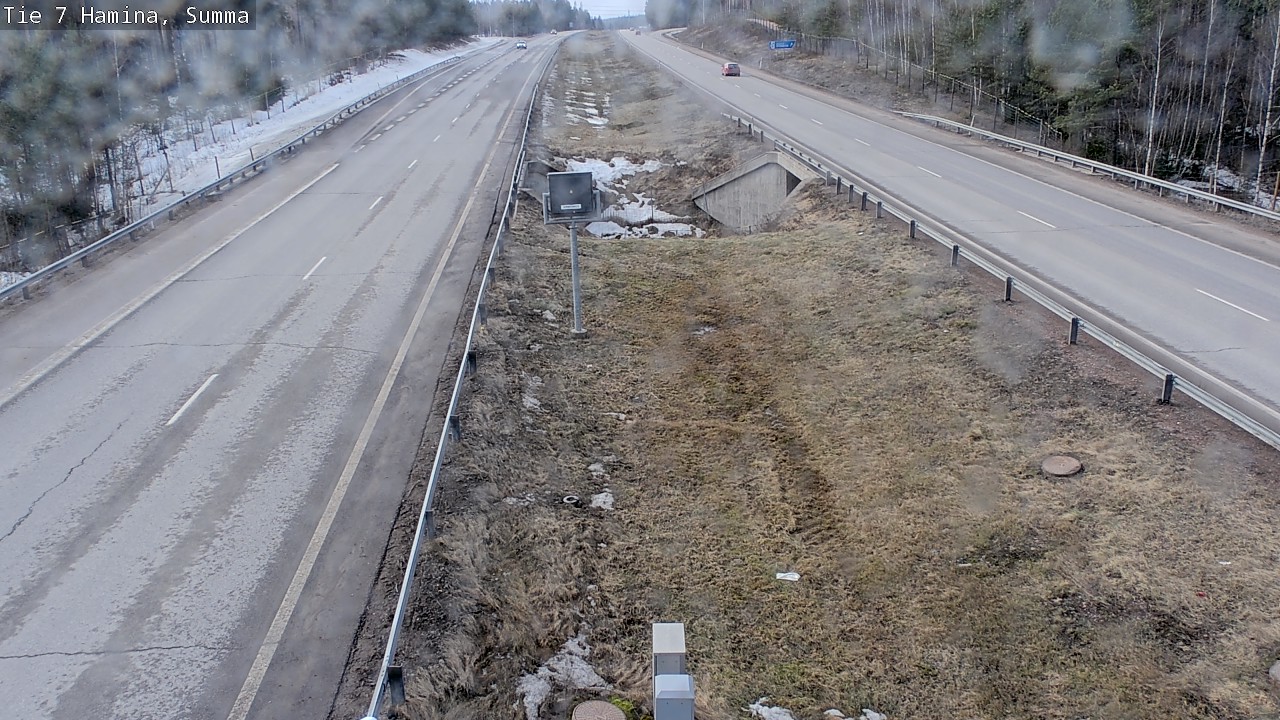 Weather Camera Image Tie 7 Hamina, Summa, Hamina, Kymenlaakso