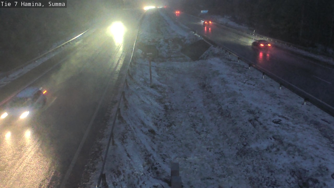 Weather Camera Image Tie 7 Fredrikshamn, Summa, Hamina, Kymenlaakso