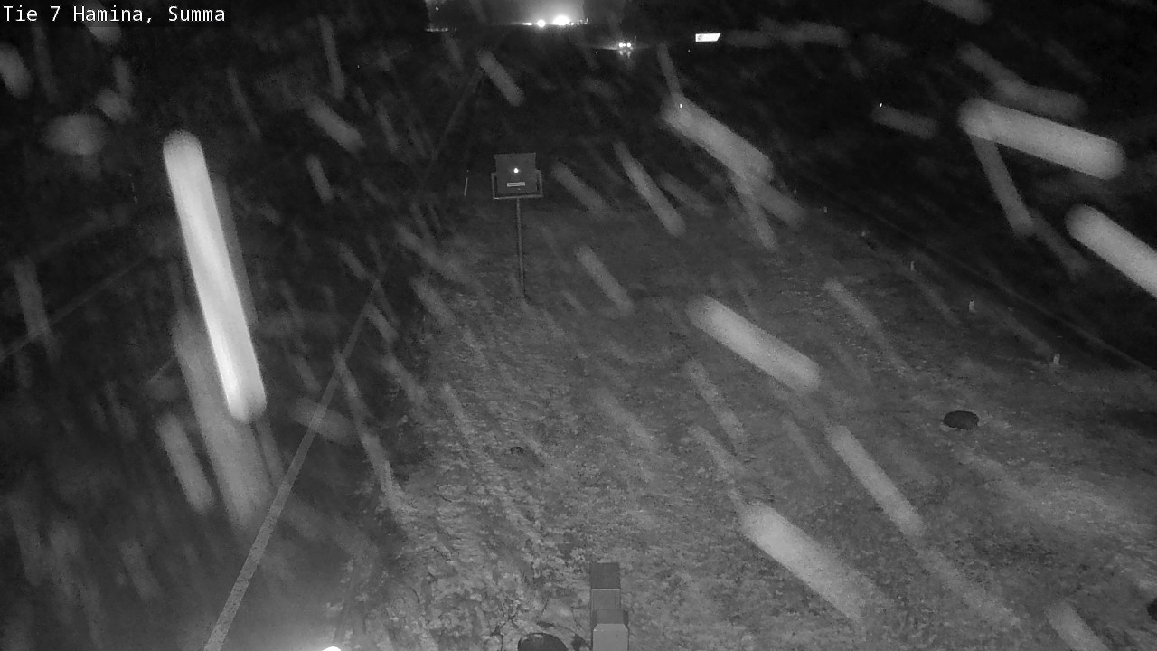 Weather Camera Image Tie 7 Fredrikshamn, Summa, Hamina, Kymenlaakso