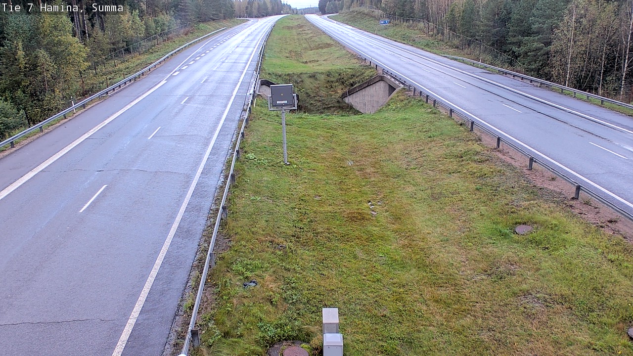 Weather Camera Image Tie 7 Hamina, Summa, Hamina, Kymenlaakso