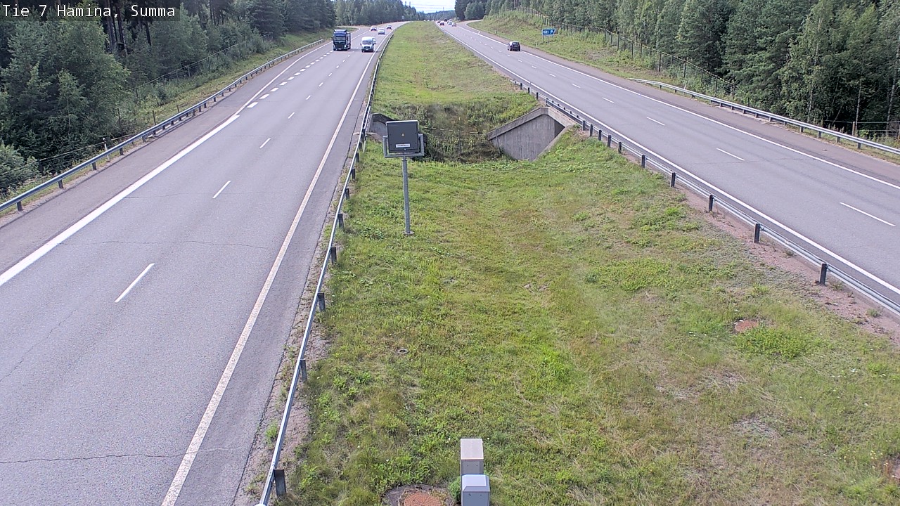Weather Camera Image Tie 7 Hamina, Summa, Hamina, Kymenlaakso