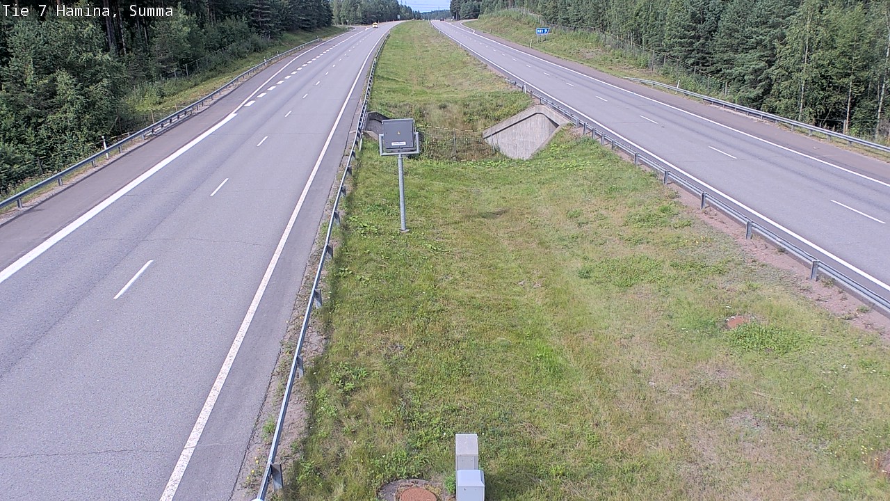 Weather Camera Image Tie 7 Hamina, Summa, Hamina, Kymenlaakso