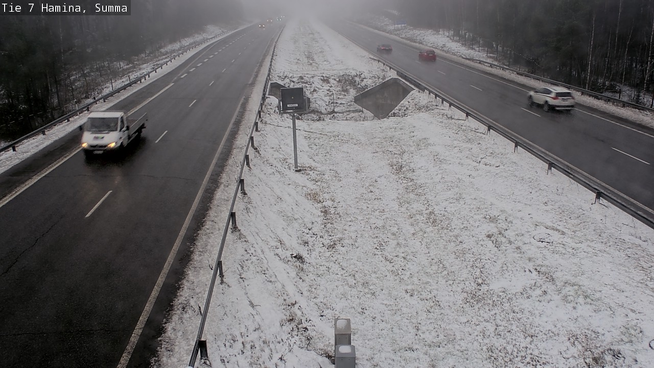 Weather Camera Image Tie 7 Fredrikshamn, Summa, Hamina, Kymenlaakso