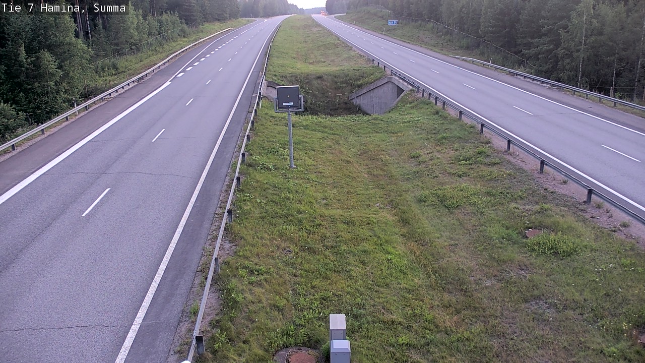 Weather Camera Image Tie 7 Hamina, Summa, Hamina, Kymenlaakso