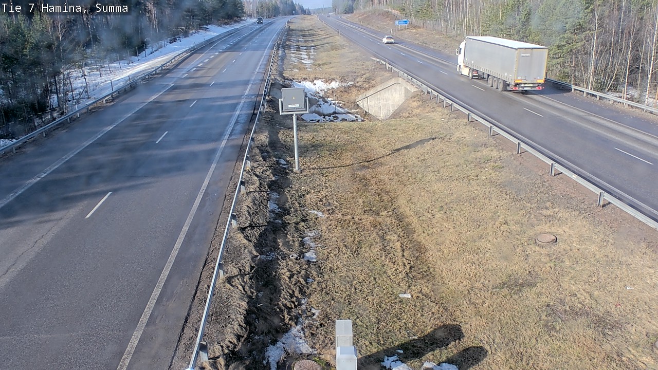 Weather Camera Image Tie 7 Fredrikshamn, Summa, Hamina, Kymenlaakso