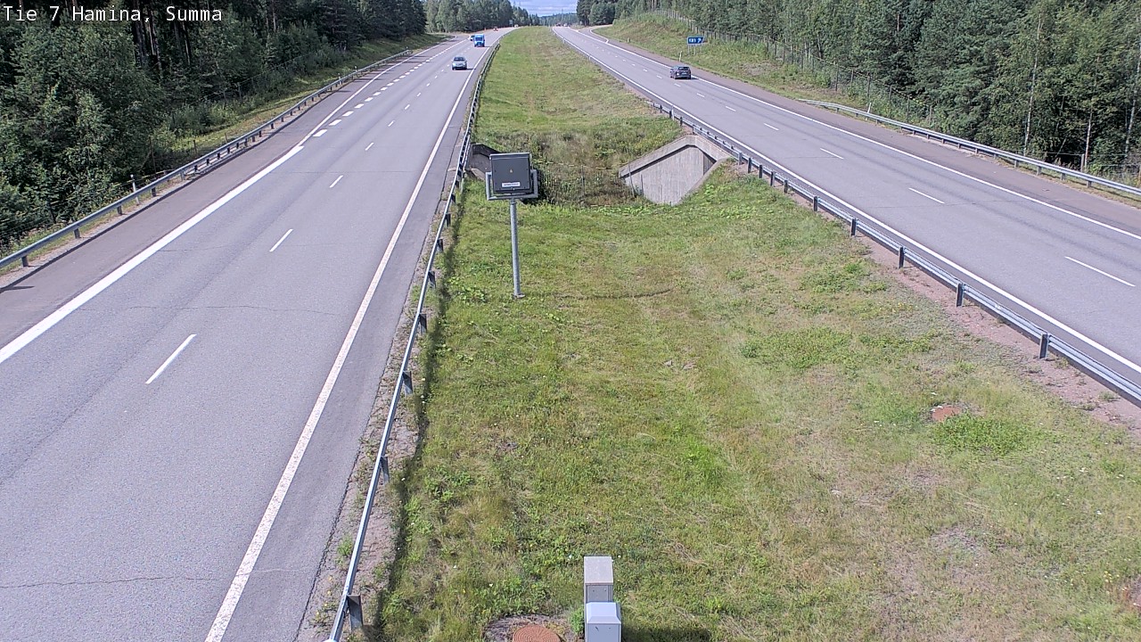 Weather Camera Image Tie 7 Hamina, Summa, Hamina, Kymenlaakso