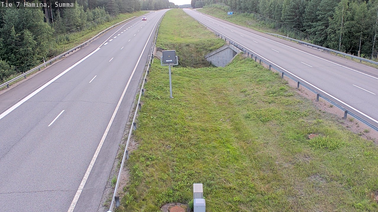 Weather Camera Image Tie 7 Hamina, Summa, Hamina, Kymenlaakso