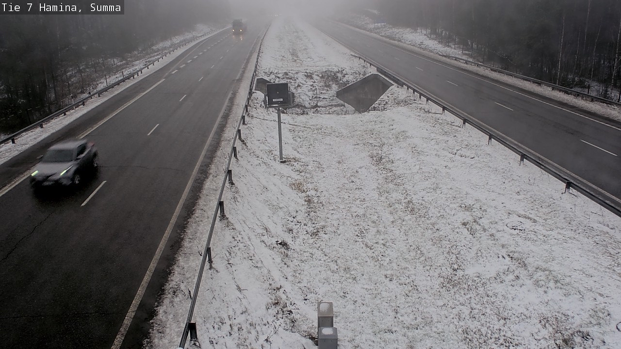 Weather Camera Image Tie 7 Fredrikshamn, Summa, Hamina, Kymenlaakso