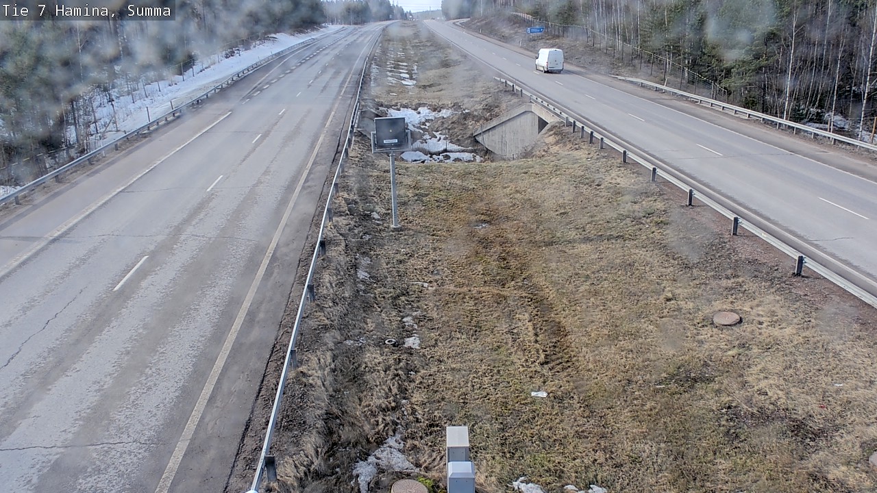 Weather Camera Image Tie 7 Fredrikshamn, Summa, Hamina, Kymenlaakso