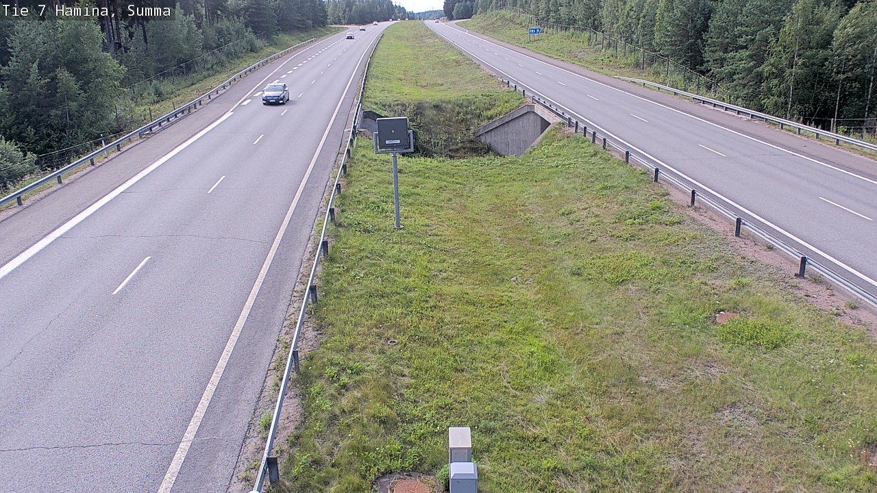 Weather Camera Image Tie 7 Hamina, Summa, Hamina, Kymenlaakso