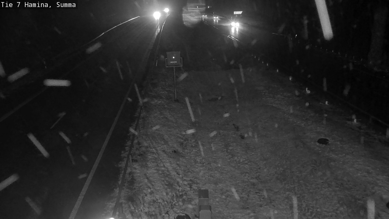 Weather Camera Image Tie 7 Fredrikshamn, Summa, Hamina, Kymenlaakso