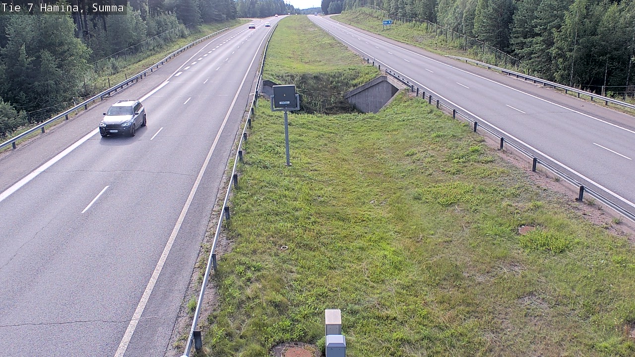 Weather Camera Image Tie 7 Hamina, Summa, Hamina, Kymenlaakso