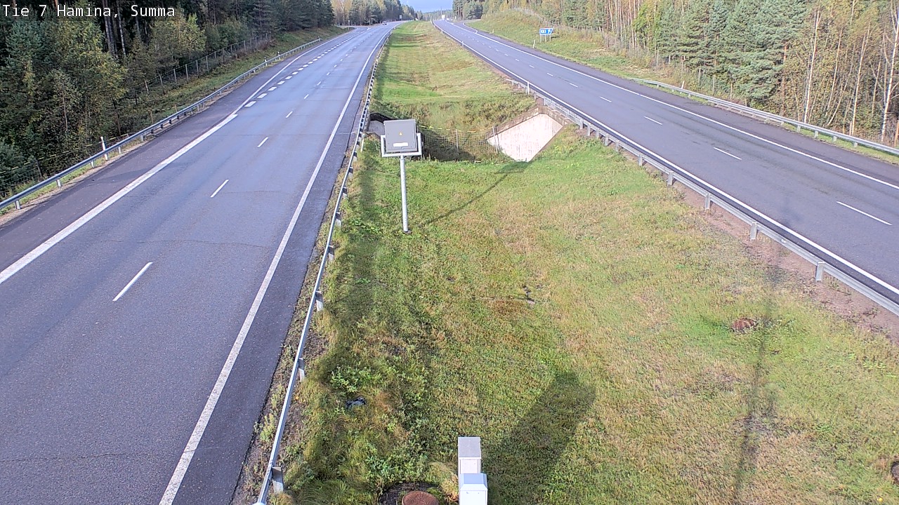 Weather Camera Image Tie 7 Hamina, Summa, Hamina, Kymenlaakso