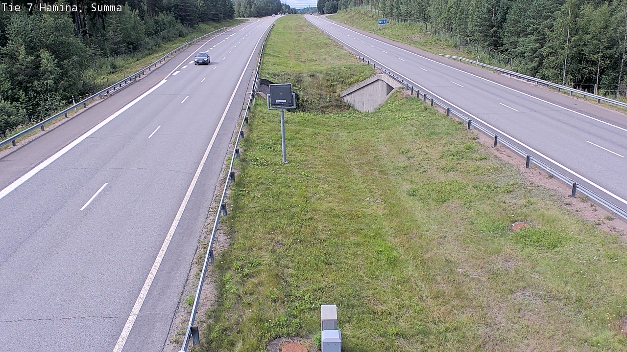 Weather Camera Image Tie 7 Hamina, Summa, Hamina, Kymenlaakso