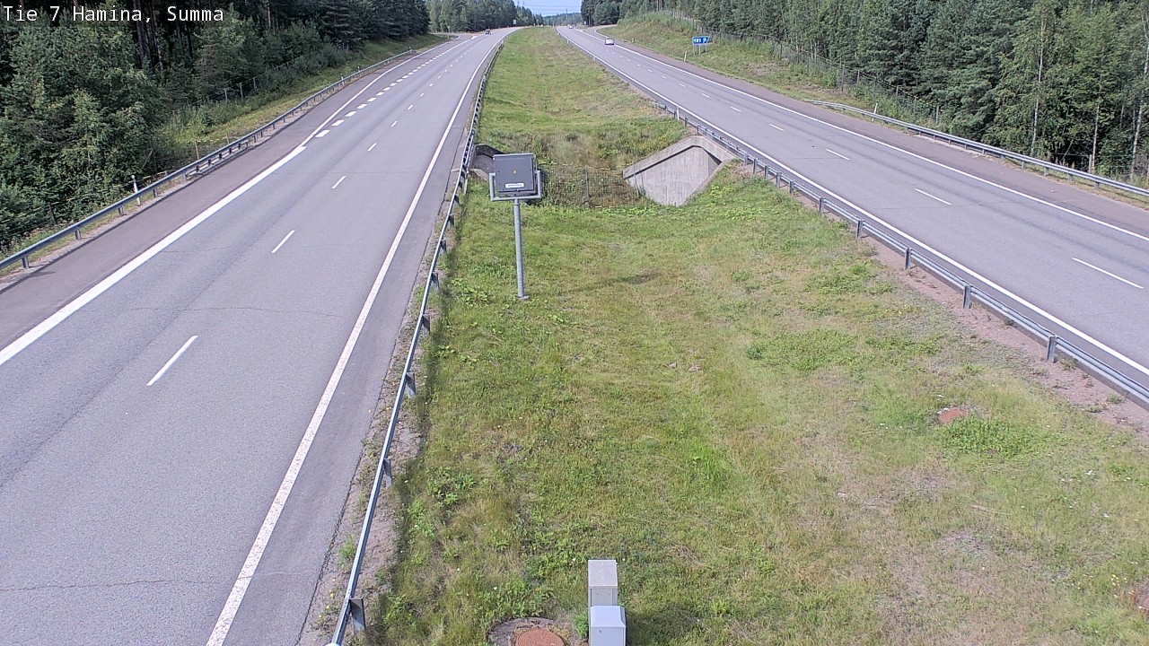 Weather Camera Image Tie 7 Hamina, Summa, Hamina, Kymenlaakso