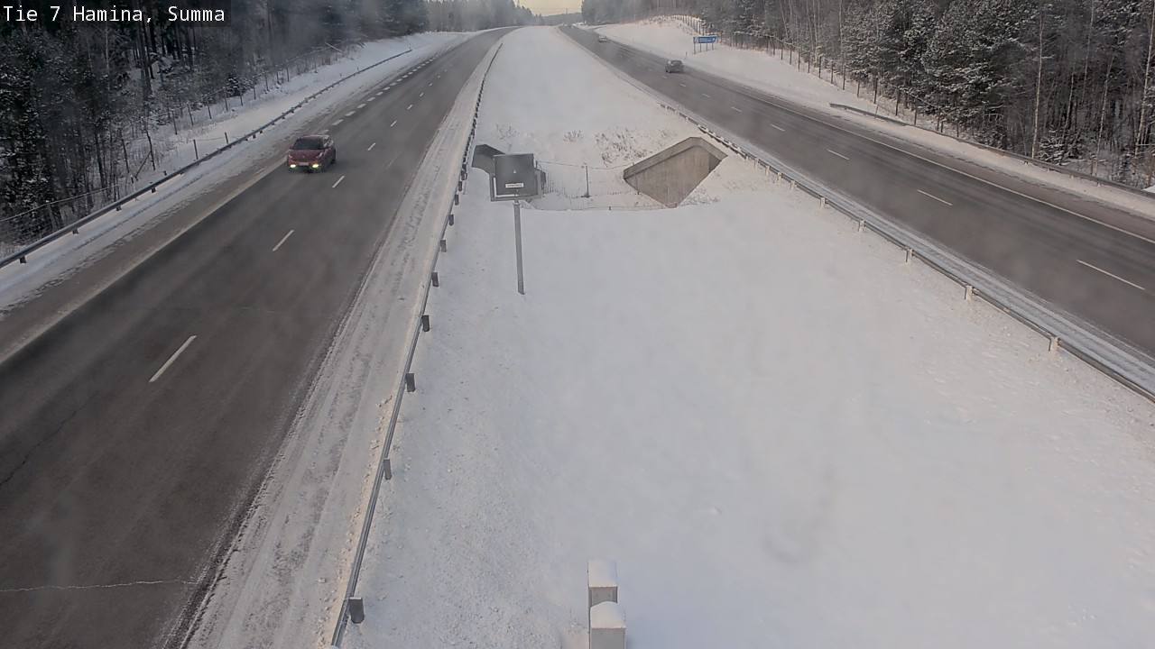 Weather Camera Image Tie 7 Hamina, Summa, Hamina, Kymenlaakso