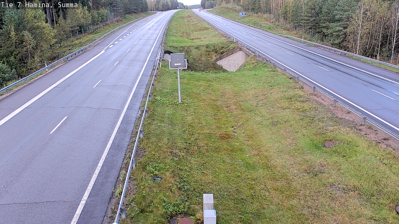 Weather Camera Image Tie 7 Hamina, Summa, Hamina, Kymenlaakso