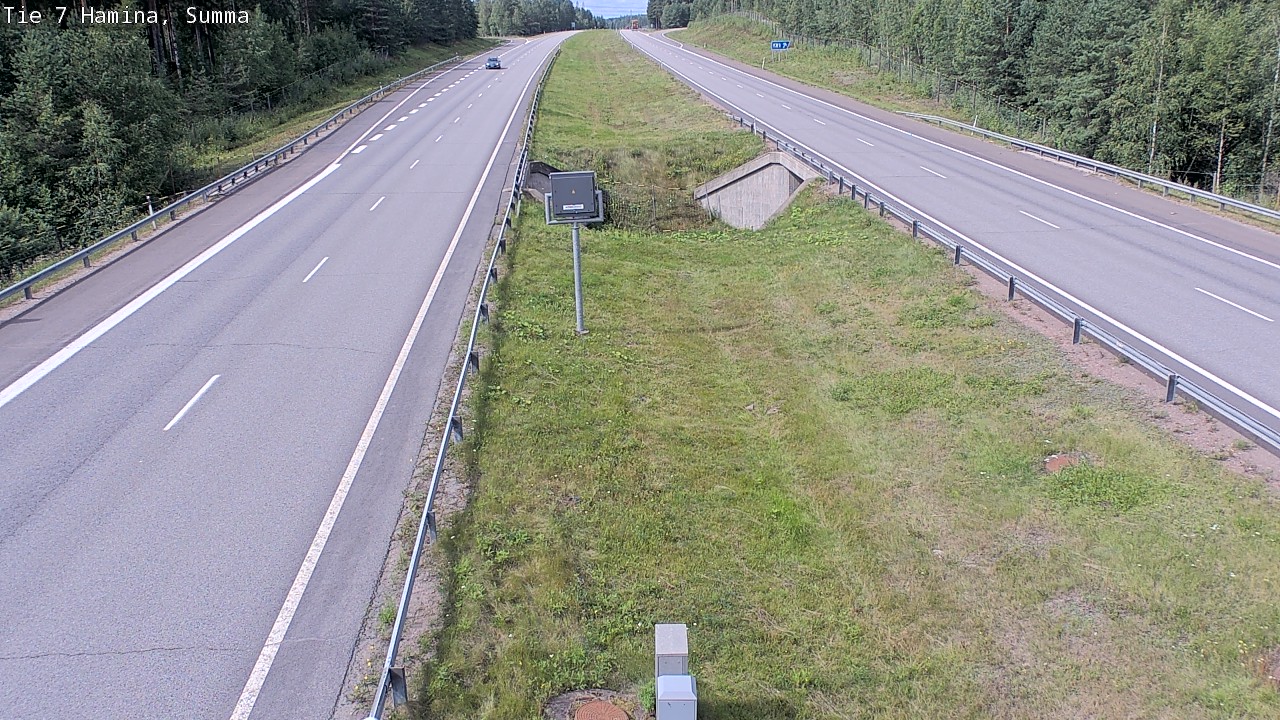 Weather Camera Image Tie 7 Hamina, Summa, Hamina, Kymenlaakso