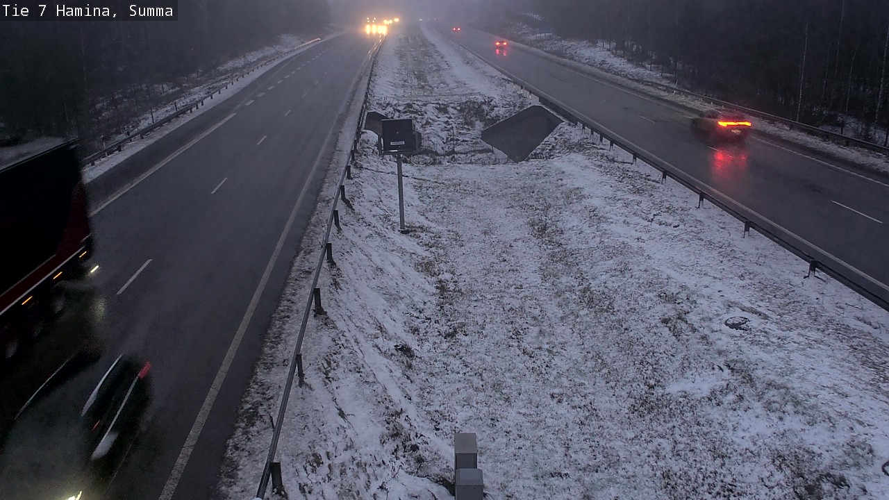 Weather Camera Image Tie 7 Fredrikshamn, Summa, Hamina, Kymenlaakso