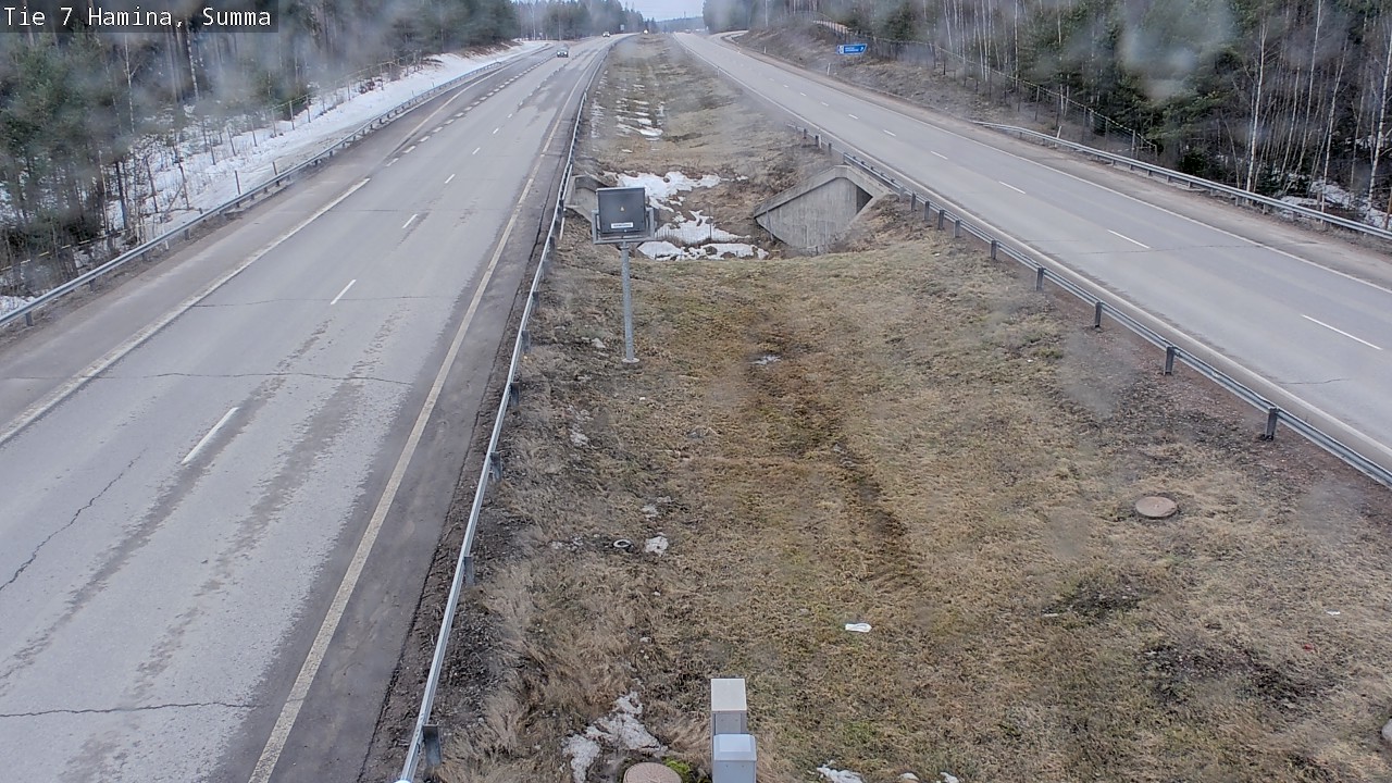 Weather Camera Image Tie 7 Hamina, Summa, Hamina, Kymenlaakso