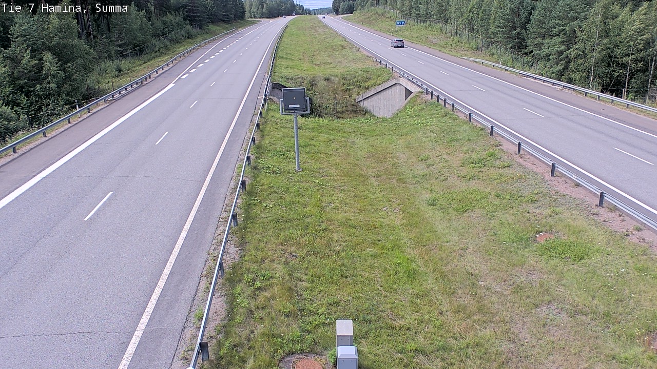 Weather Camera Image Tie 7 Hamina, Summa, Hamina, Kymenlaakso