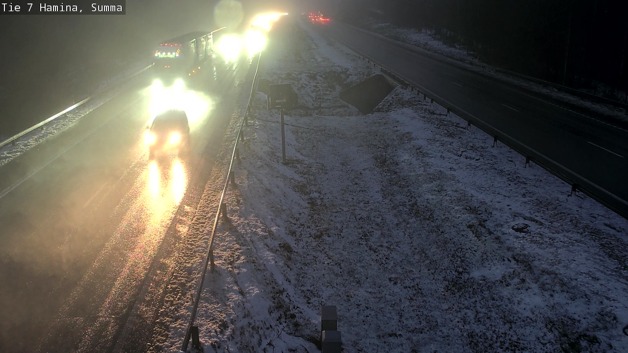 Weather Camera Image Tie 7 Fredrikshamn, Summa, Hamina, Kymenlaakso