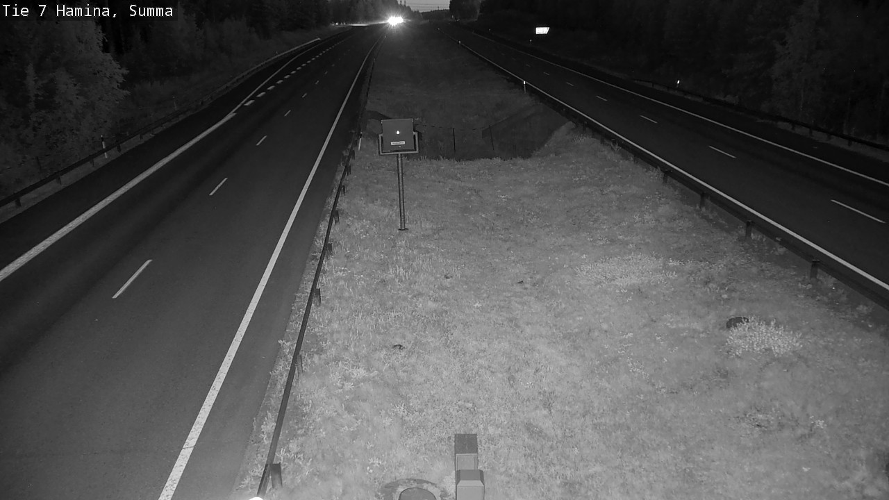 Weather Camera Image Tie 7 Hamina, Summa, Hamina, Kymenlaakso